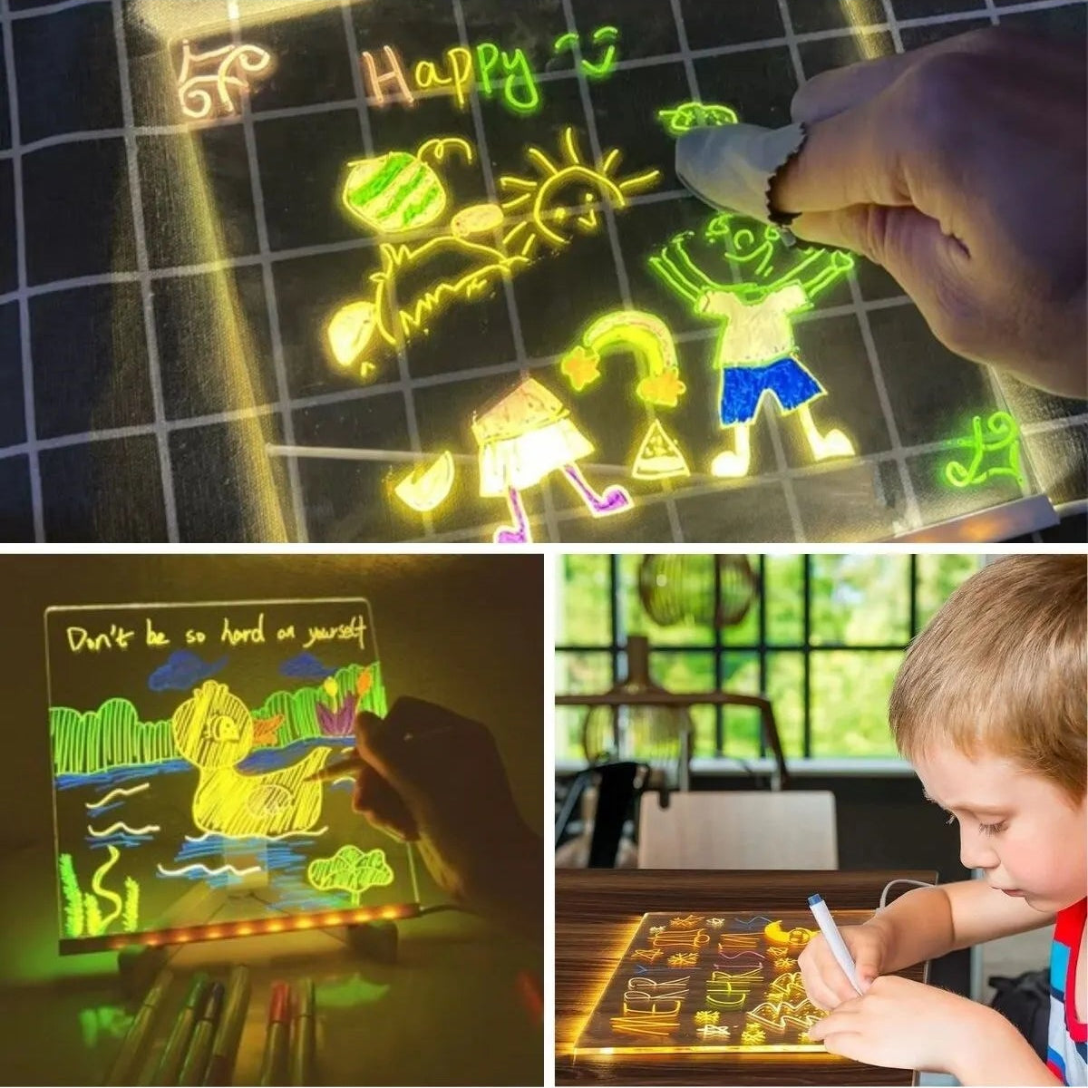 KidoNote™ Işıltı Yazı Tahtası